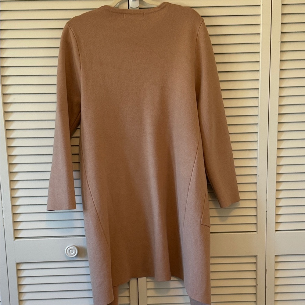 Caracilia (Amazon) Elegant Tan Cardigan Sweater - Picture 5 of 7